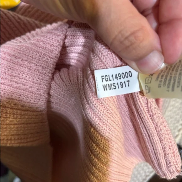 Y2K 100% Cotton Pink Women's Sweater - Picture 4 of 5